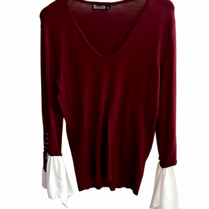 New York & Company long sleeve  blouse